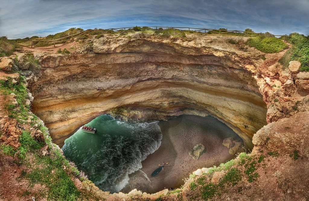 Benagil-sea-cave-sinkhole