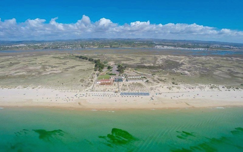 Praia do Barril Beach Trail Aerial View