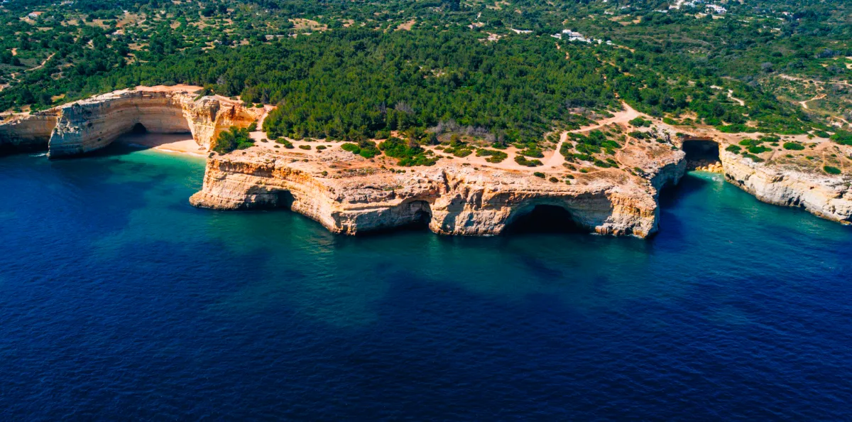 Aerial-View-of-the-Trail-with-Praia-da-Corredoura