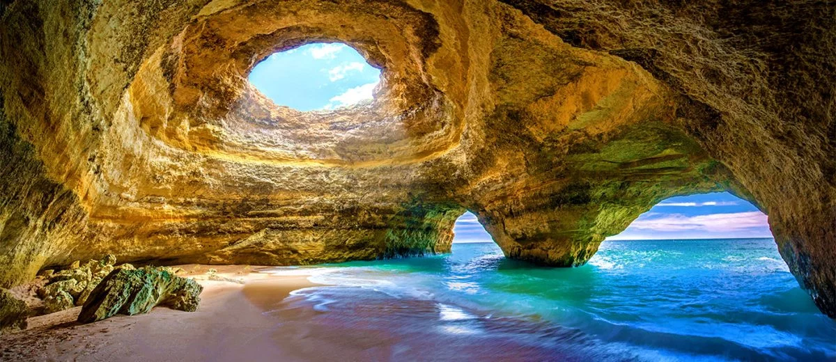 Benagil-Cave-Sea-Cave-Benagil-From-Within