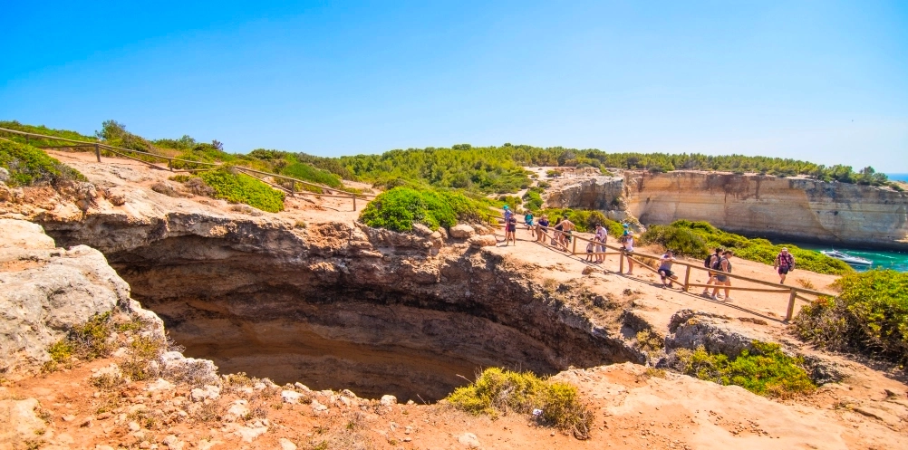 Praia-da-Marinha-Seven-Hanging-Valleys-Hike-Algarve-Sinkholes-and-Sea-Caves